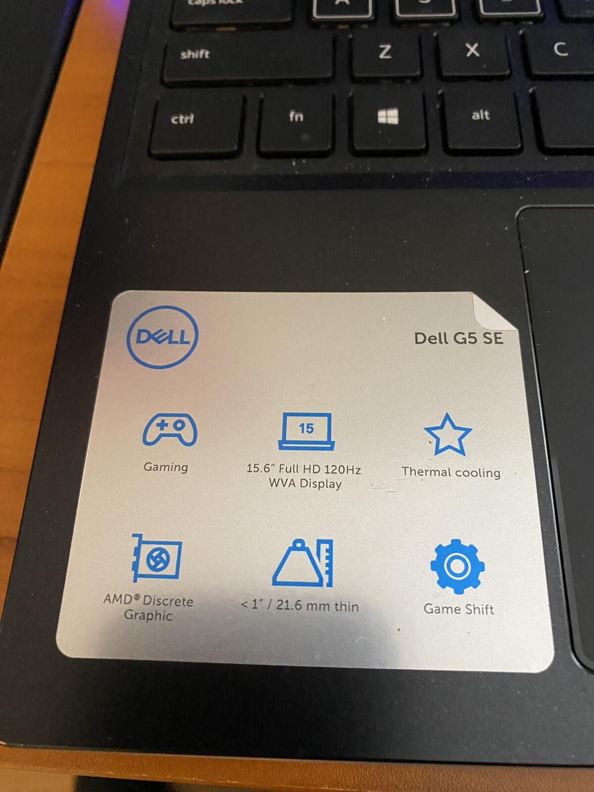 Dell G5 15 5505 (256GB SSD, AMD Ryzen 7 4800H, 4.20GHz, 16GB RAM) Laptop -…