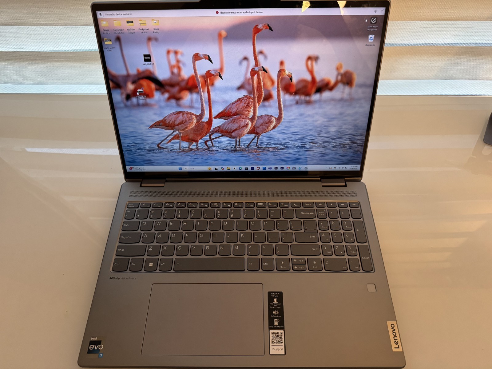 Lenovo Yoga 7 16IAH7 16-inch Touch-Screen Laptop 82UF0001US