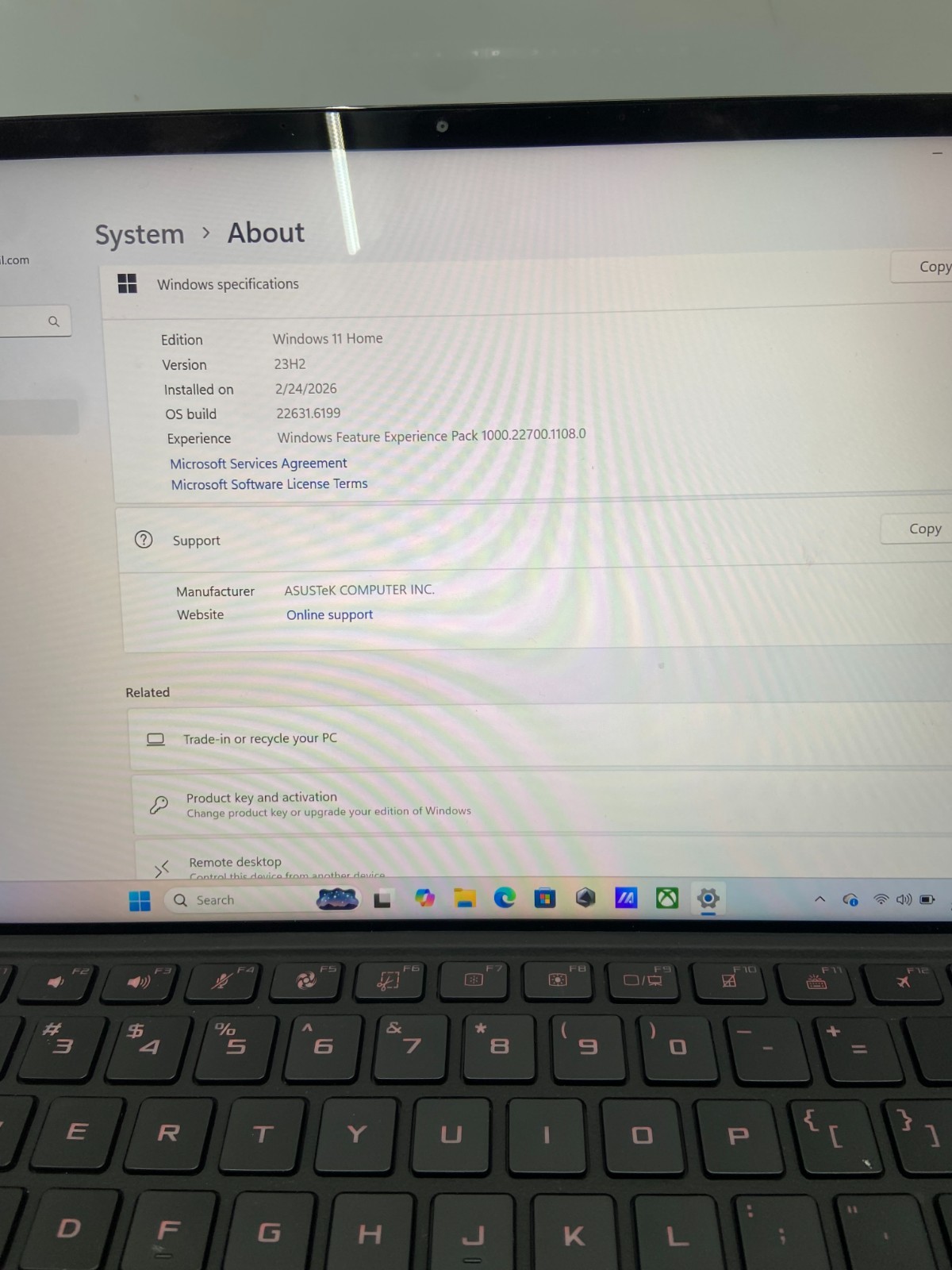 Asus ROG Flow Z13 GZ301Z 13.4″ i5-12500H 2.5GHz 16GB RAM 512GB SSD