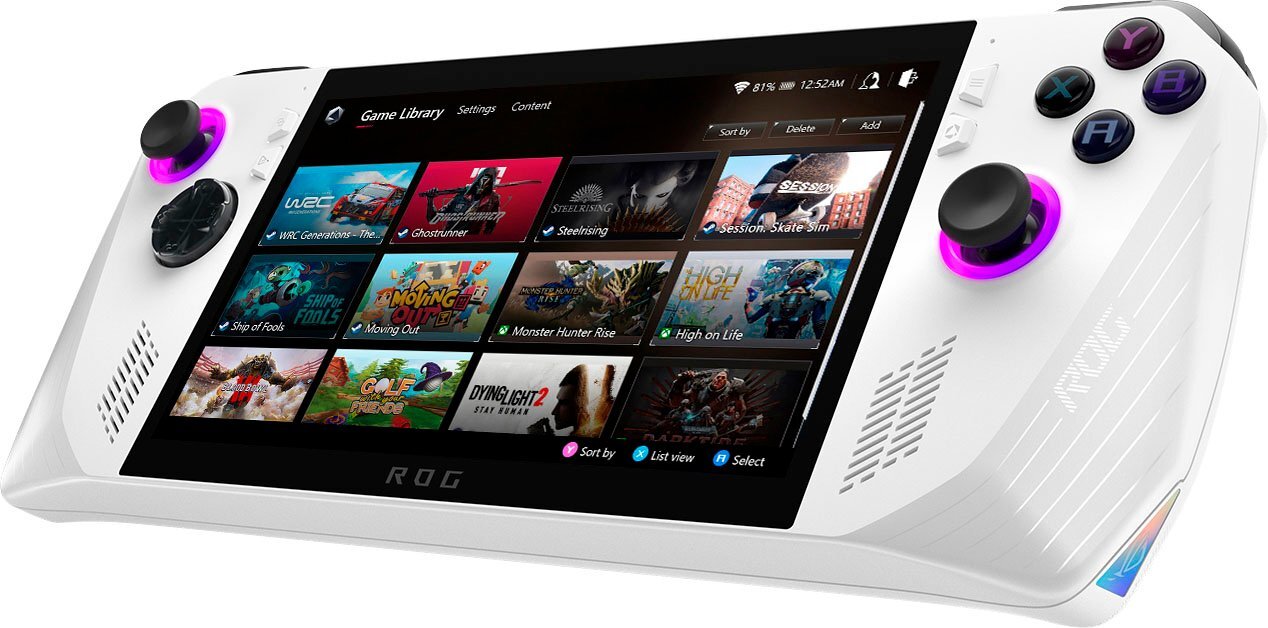 ASUS ROG Ally 7″ 120Hz FHD 1080p Gaming Handheld AMD Ryzen Z1 EXTREME 512GB