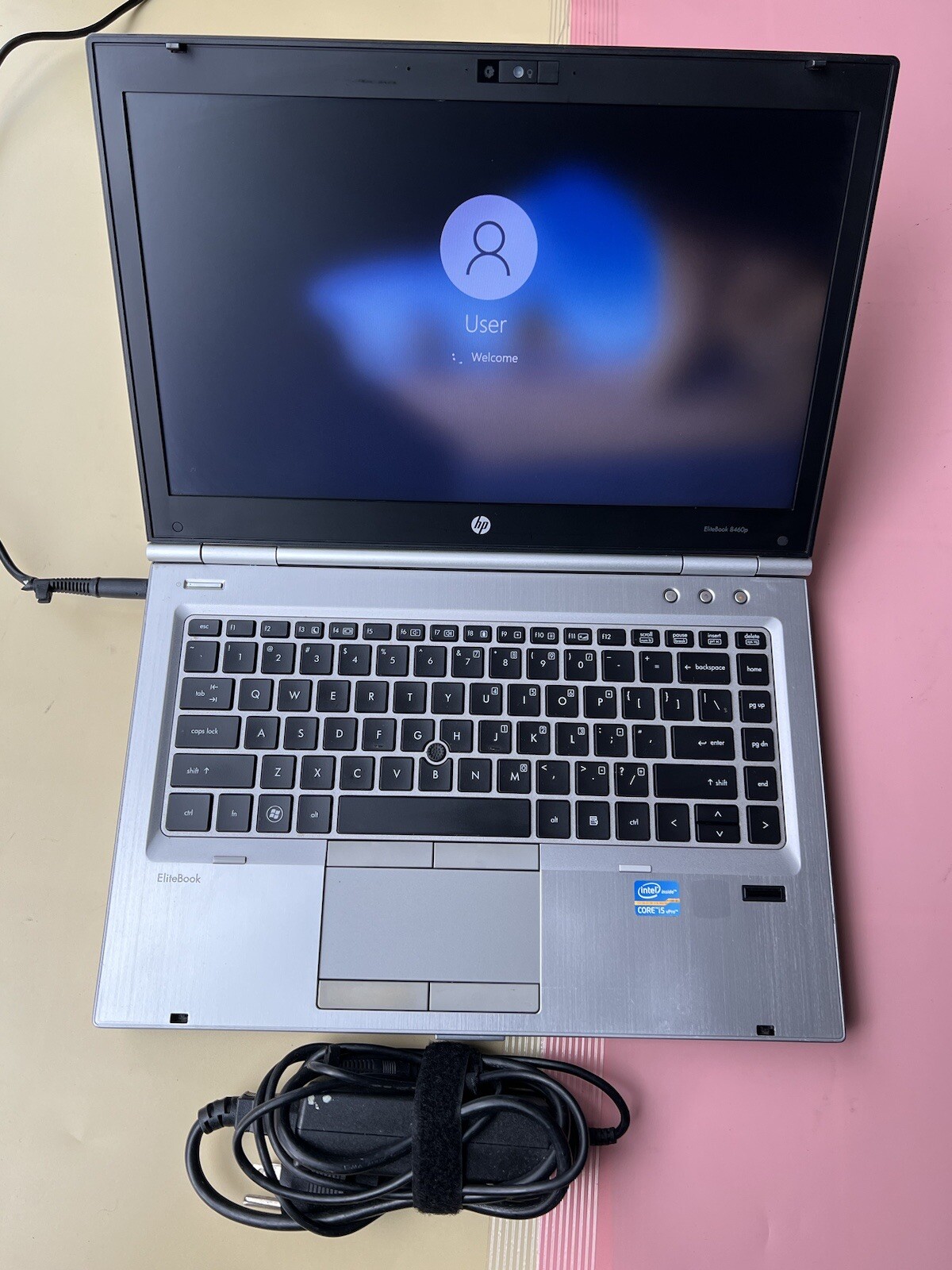HP Elitebook 8460p 14” Core i5-2540M 2.6GHz 6GB RAM 500GB HDD WEBCAM BLUETOOTH