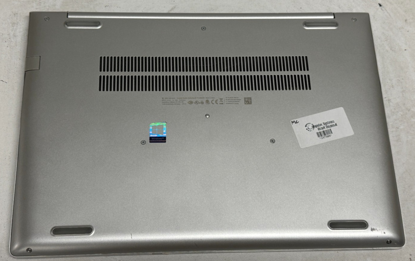 HP ProBook 450 G7 15.6″ (i7-10510u – 16GB RAM – 256GB SSD – Win11Home)