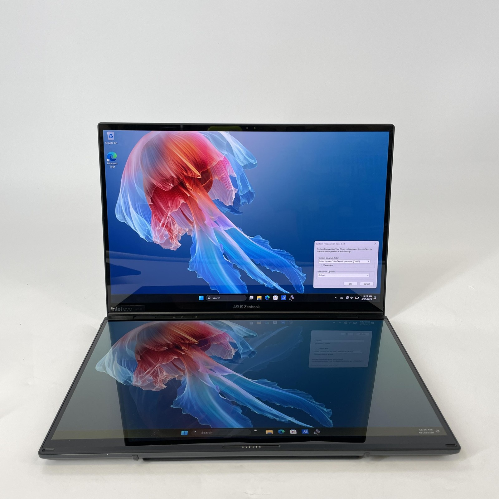 Asus Zenbook Duo 14 QHD+ TOUCH 2.0 GHz Ultra 7 255H 32GB 1TB SSD Very Good