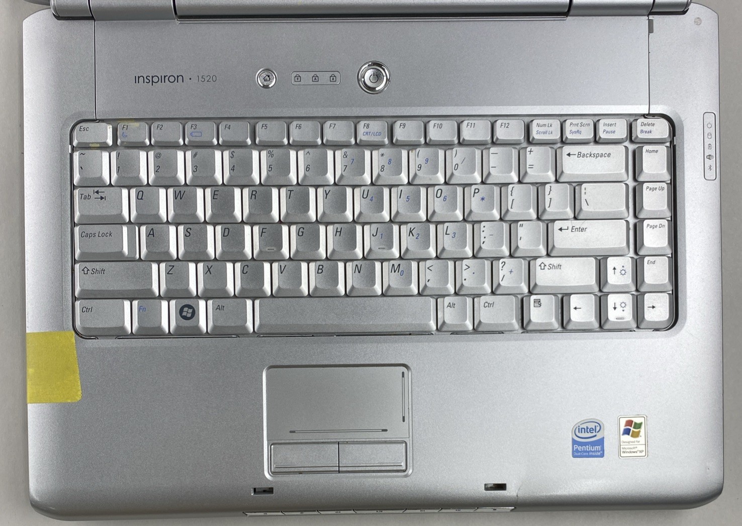 Dell Inspiron 1520 Intel Core 2 Duo 1.73GHz 2GB RAM 15.4″ No Battery No HDD/OS