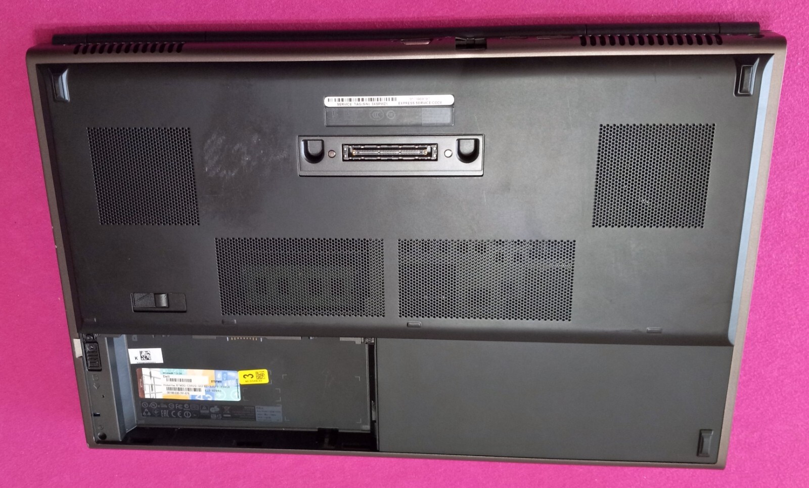 Dell Precision M6800 laptop I7-4810mq 2.8-3.8Ghz 24GB 500GB NVIDIA “P5000” AX200