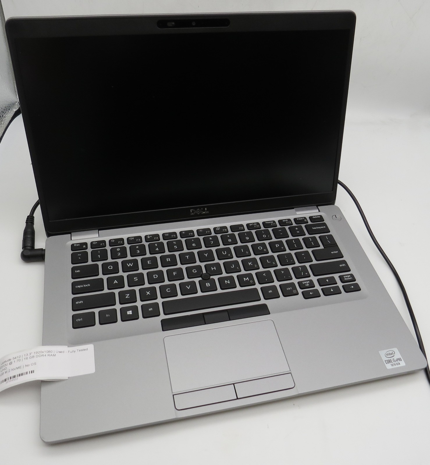 Dell Latitude 5410-13.3″-i5-1031U@1.7GHz-16GB RAM-512GB M.2 NVME-NO OS *READ*