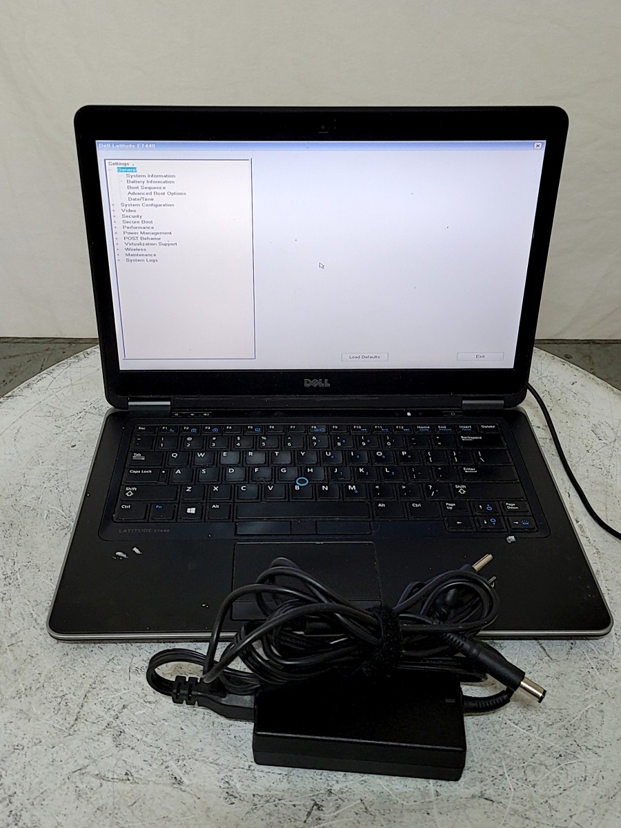 DELL LATITUDE E7440 14″ Laptop I7-4600U 4GB 256GB SEE NOTES