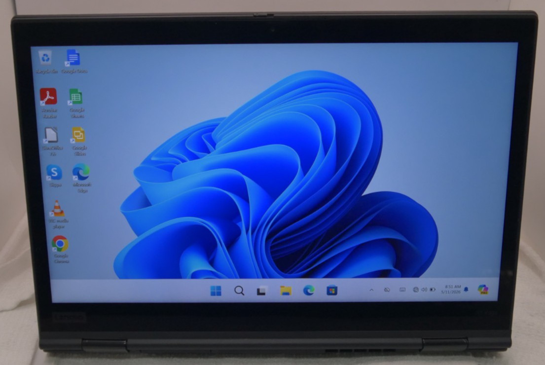 Lenovo X1 Yoga 3rd Gen ThinkPad 14″ Touch Intel i5-8350U 8GB 256GB NVMe Win 11