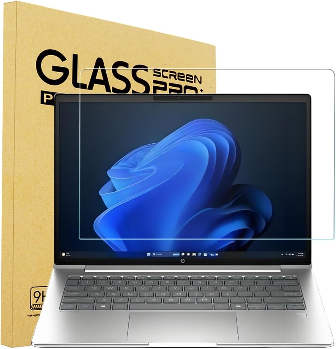 Tempered Glass Screen Protector for HP ProBook 440 445 G11 14″ Laptop, HD Clear