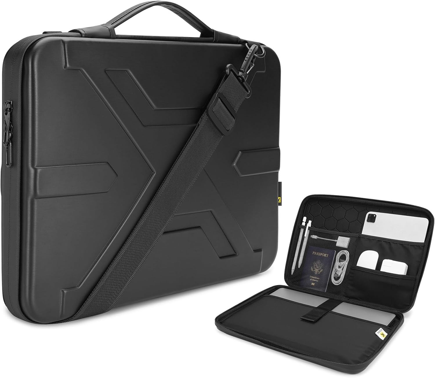 Laptop Case Bag 13 Inch Sleeve Shoulder Briefcase for 14″ MacBook Pro/13.6″ Macb