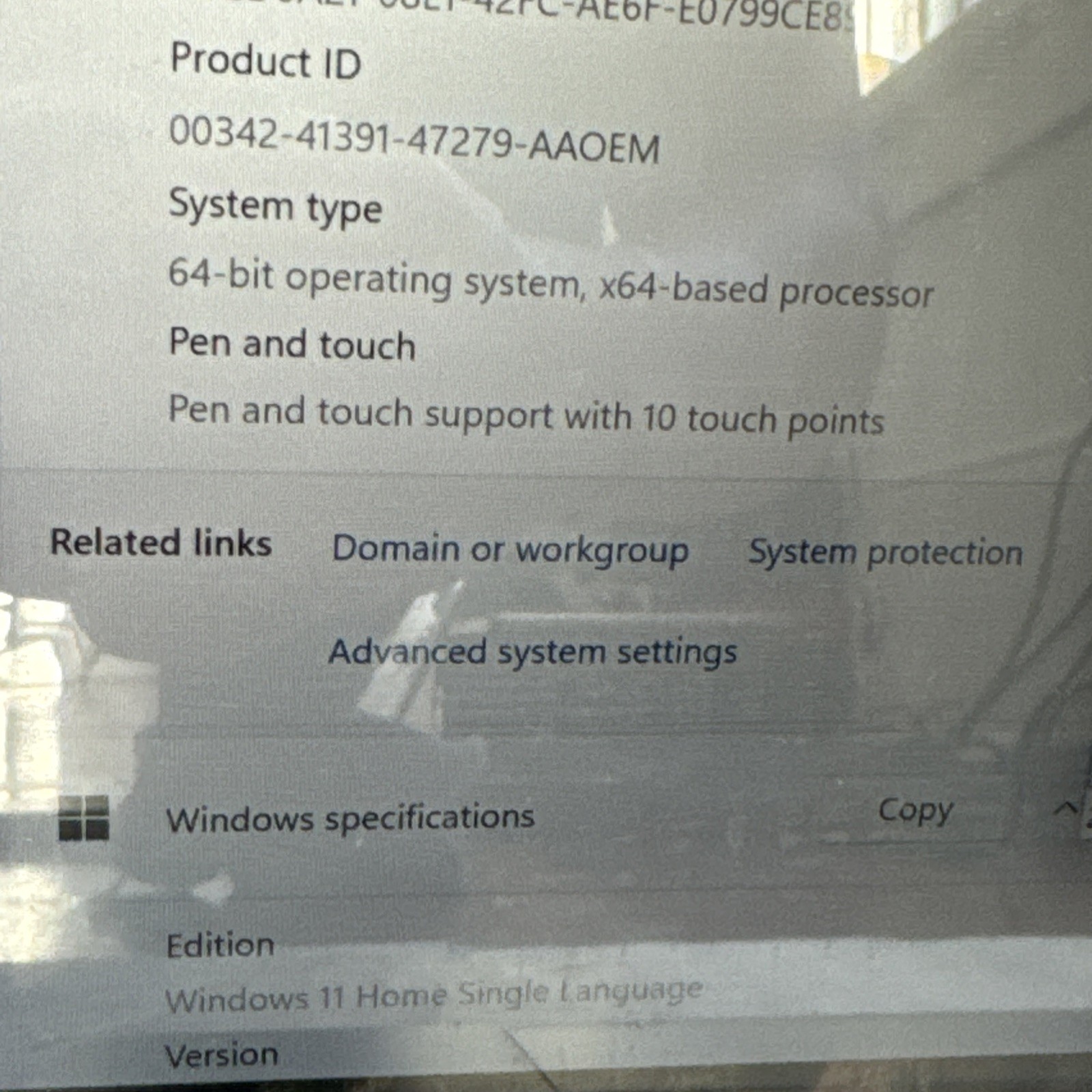 HP Spectra x360 13-AP0046TU 2in1 4K Touchscreen i7-8565U 8GB RAM 512GB SSD W11H