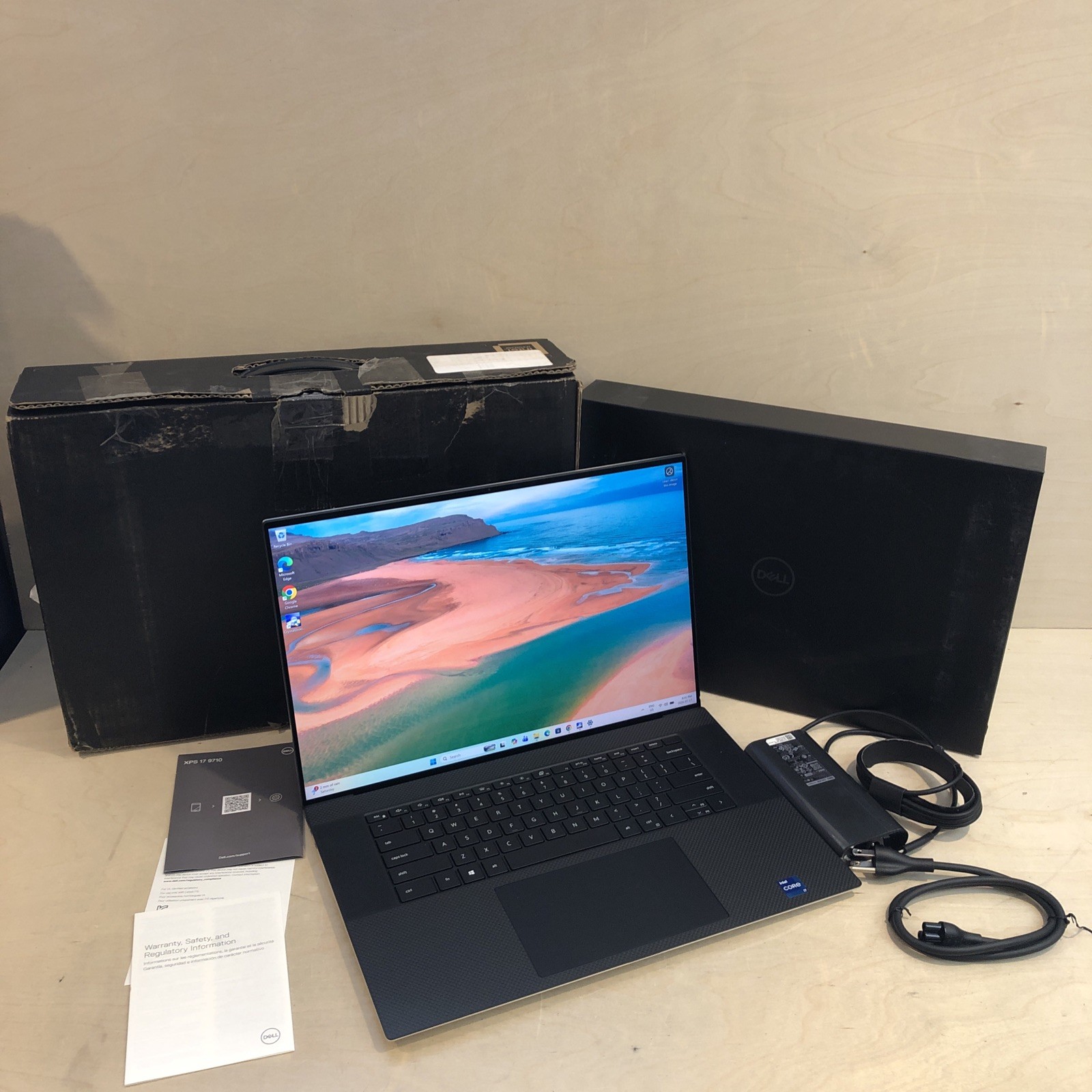 Dell XPS 17 9710 17.3” Touchscreen Intel Core i7 11th 16GB RAM 1TB SSD RTX3060