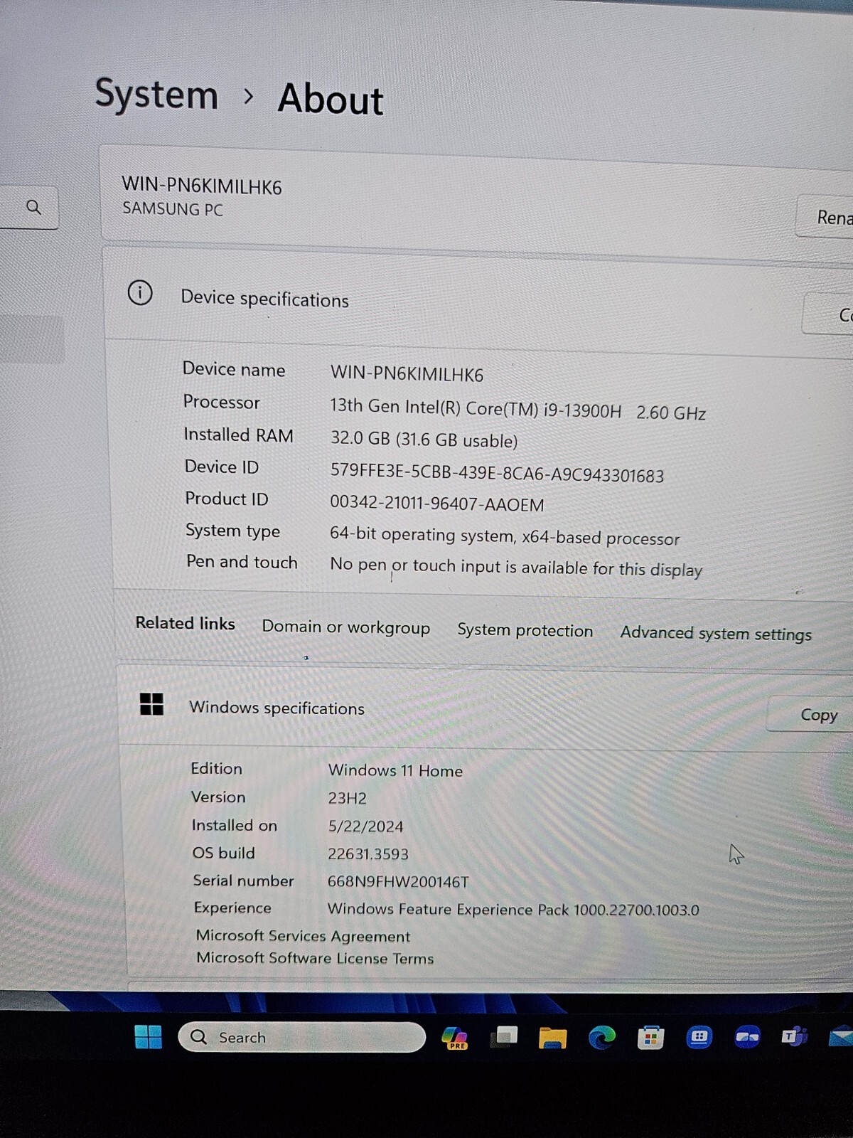 Samsung Galaxy Book3 Ultra 16” (1TB SSD Intel Core i9-13900H 5.4GHz 32GB…