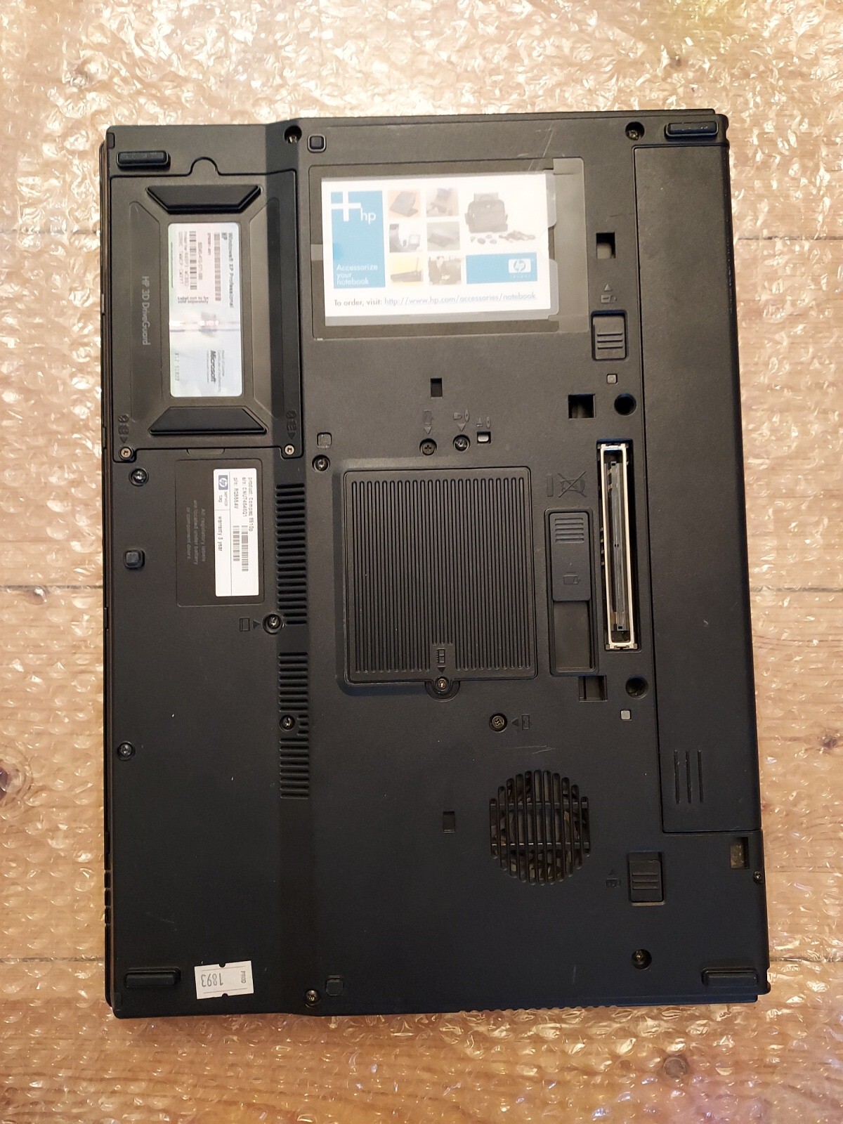 hp Compaq 8510p T7500