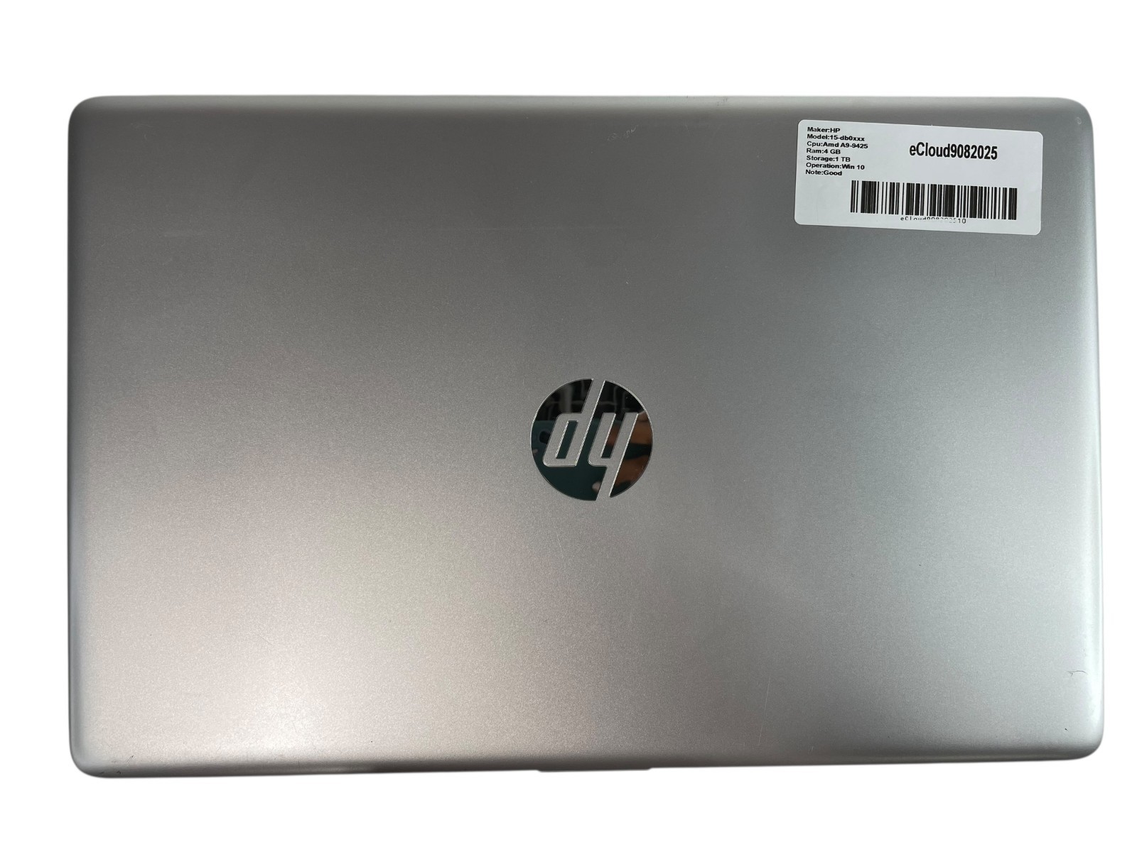 HP 15-DB0XXX AMD A9-9425 4GB 1TB Win10