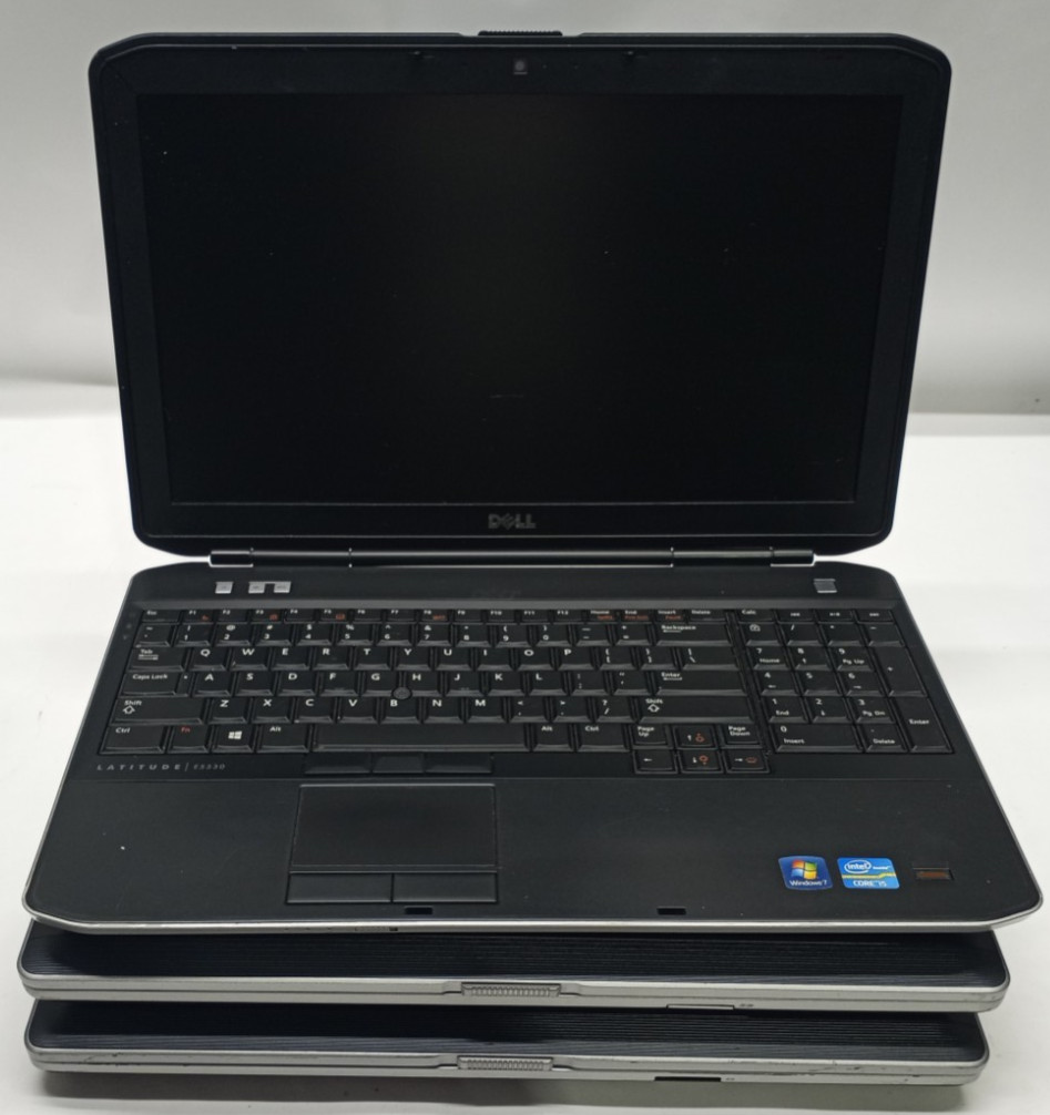 Lot(3) Dell Lat. E5530/E6520/E6530 i5&i7-2nd&3rd Gens 4GB RAM No HDD/Batt MC397*