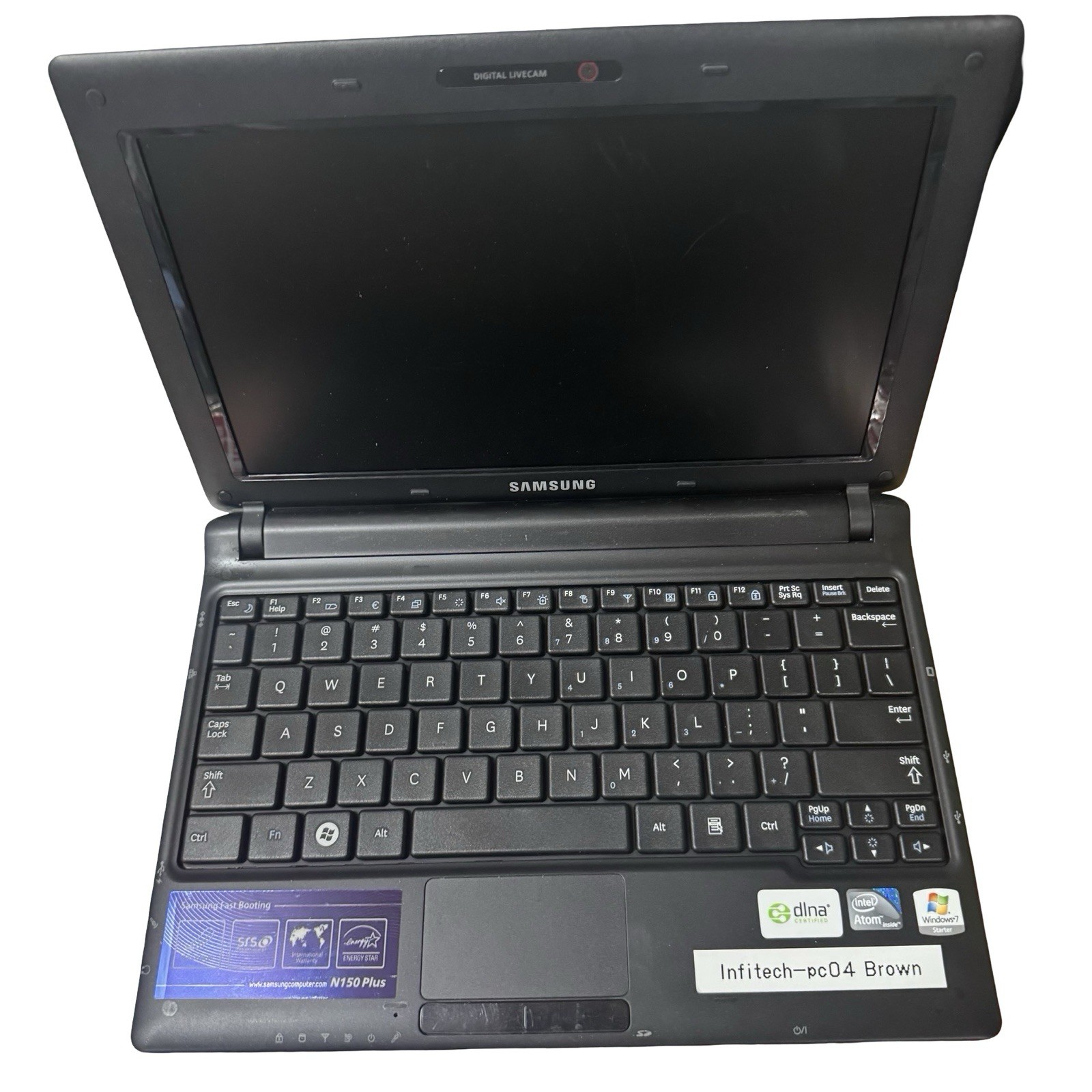 Samsung N150 Plus Intel Atom® N450 10.1″ 1 GB RAM 250 GB Windows 7 Starter (32B)