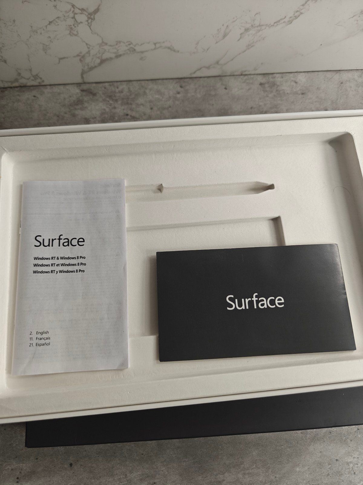 Microsoft Windows 8 Pro Surface Tablet PC 128 GB Intel i5 Win 10 Read Desc