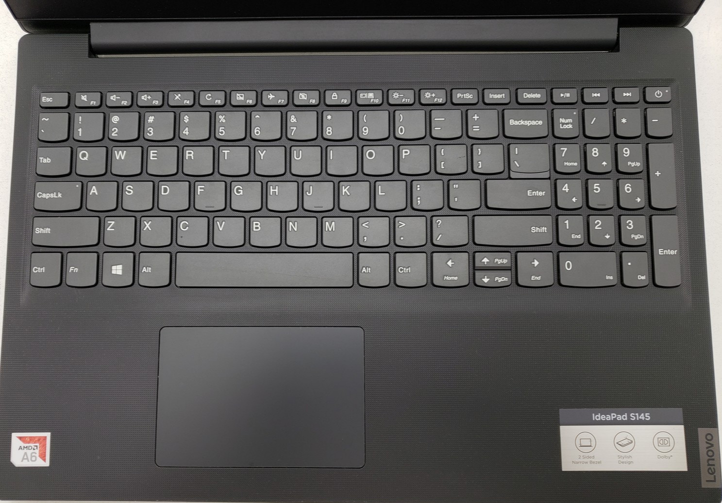 Lenovo IdeaPad S145-15AST Laptop AMD A6-9225 8GB Ram 256GB SSD, Windows 11 Pro