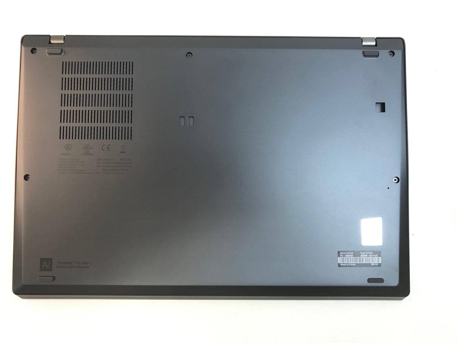 Lenovo ThinkPad T14s G2 20WM007YUS 14″ Notebook – i5 – 8GB RAM – 256GB SSD