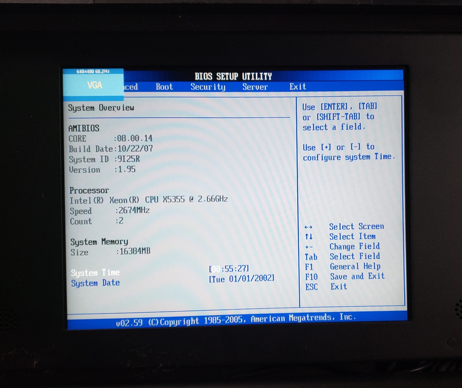 HP Gateway E9525R Intel Xeon X5355 16Gb Ram 300 GB HDD