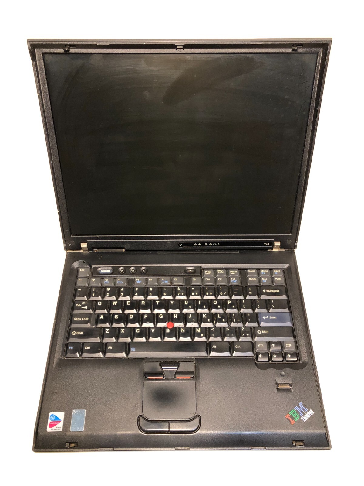 IBM Thinkpad Type 1875 Laptop Boots Up Password Locked AS IS