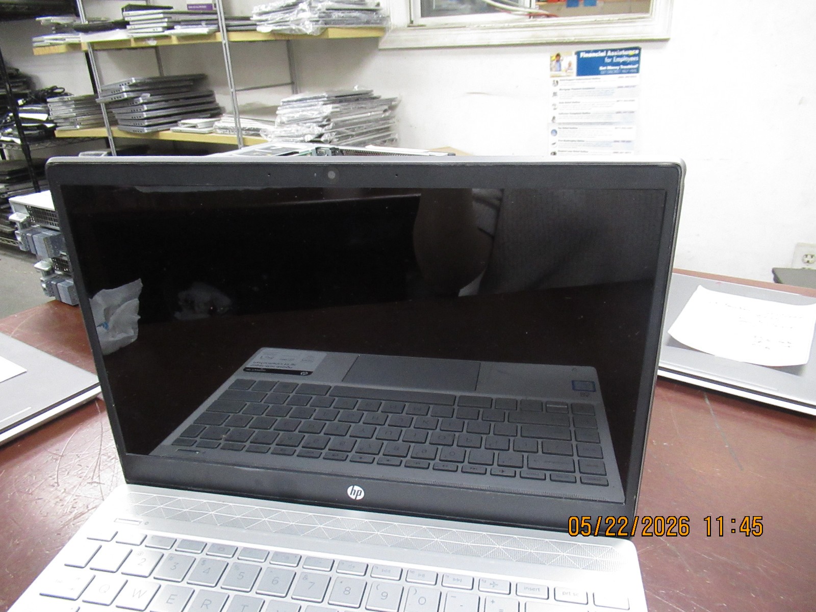 HP Pavilion 13an0xxx 13.3″ i5 8265U 1.60GHZ 8GB 256GB M2SSD Laptop w/AC NO OS##