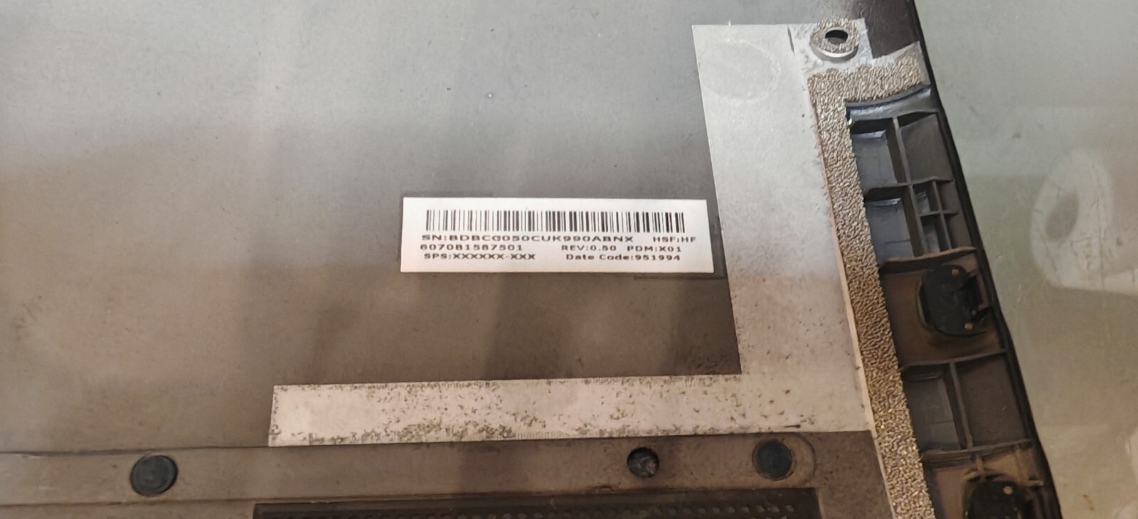 HP X360 DRAGONFLY G1 G2 BOTTOM CASE COVER 6070B1587501 L74082-001