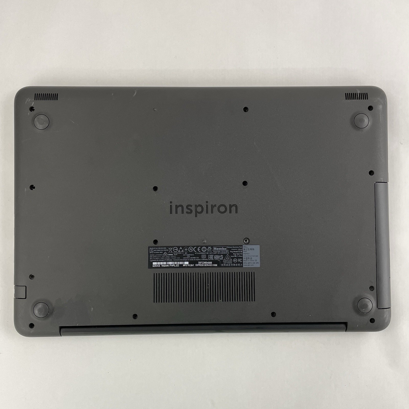 Dell Inspiron 5567 15.6″ i5-7200U 2.50 GHz 8 GB RAM No SSD/OS/AC