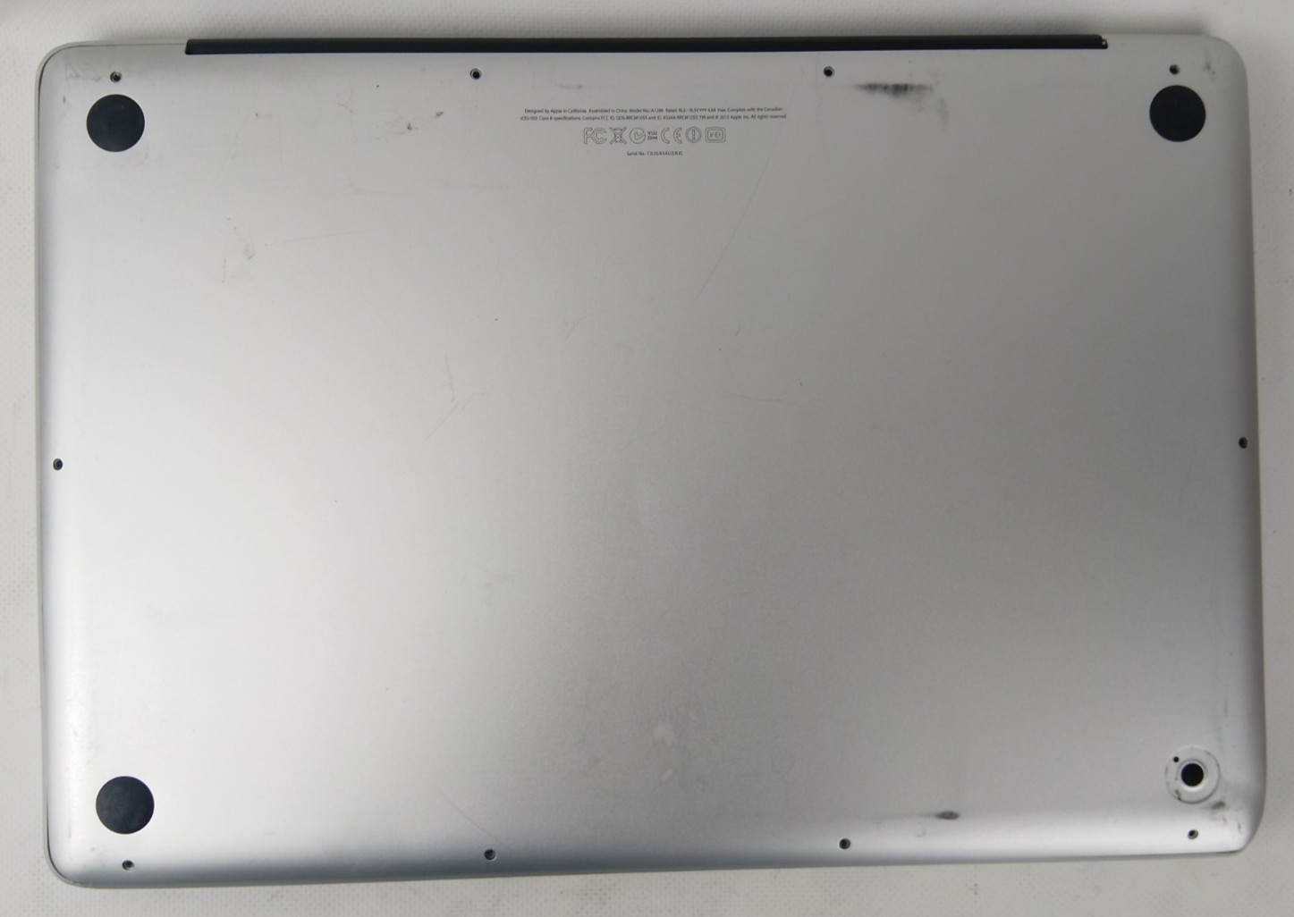 Apple Macbook A1286 2010 for Parts with Screen Fans Keyboard DVD Player