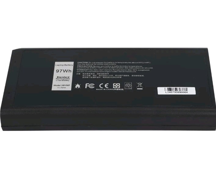 97Wh X8VWF CK2K1 Laptop Battery Replacement for Dell Latitude Rugged/Extreme