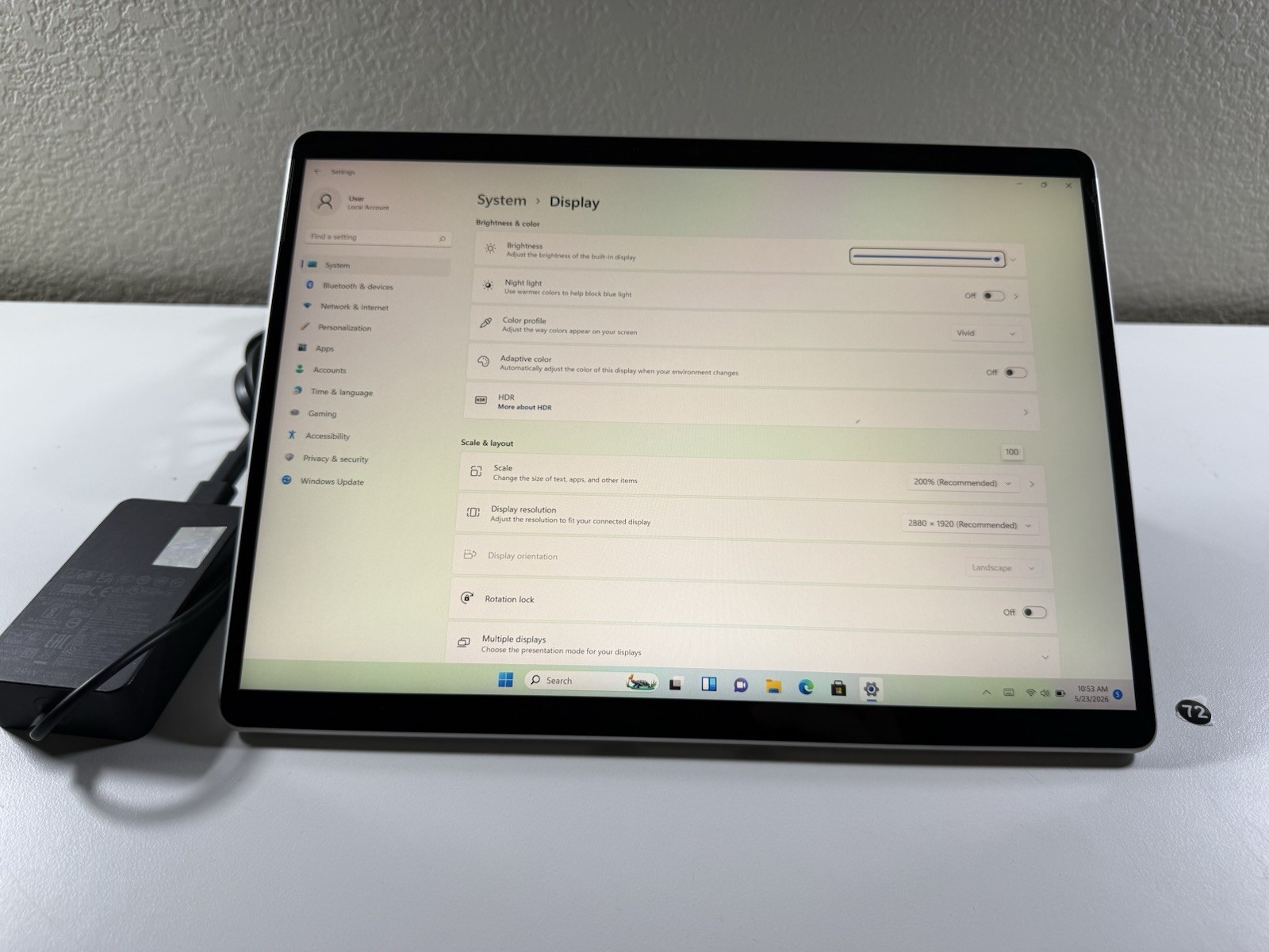 Microsoft Surface Pro 8 (1982) i5-1145G7 – 16GB RAM – 256GB 120Hz – Win 11 Pro