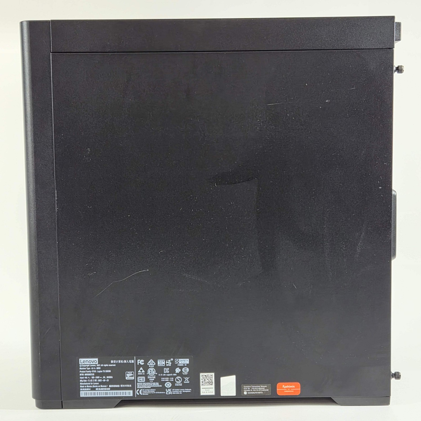 Lenovo Legion T5 201QB6 i5-11500 2.70GHz 32GB RAM 3 TB SSD Radeon RX 7600