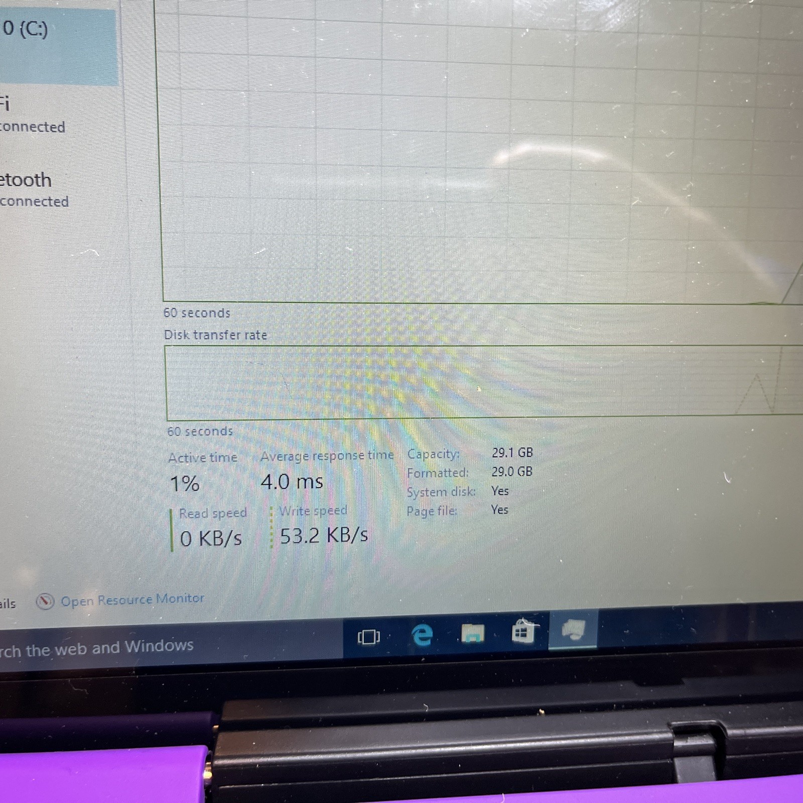 RCA Cambio W101 V2 2 In 1 Notebook/Tablet Windows 10. Bluetooth WiFi No Charger