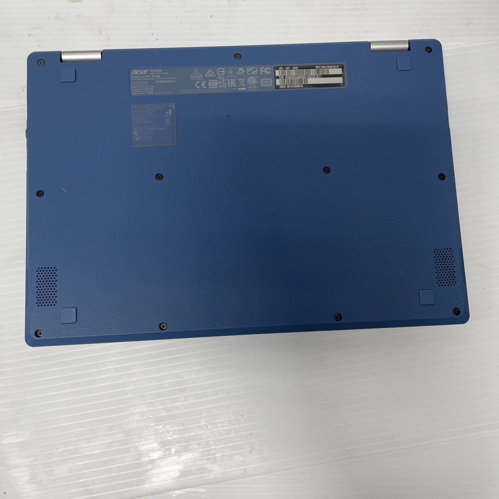 ACER Touch Chromebook R11 Laptop CB5-132T N15Q8 -NO CHARGER -PARTS & REPAIR ONLY