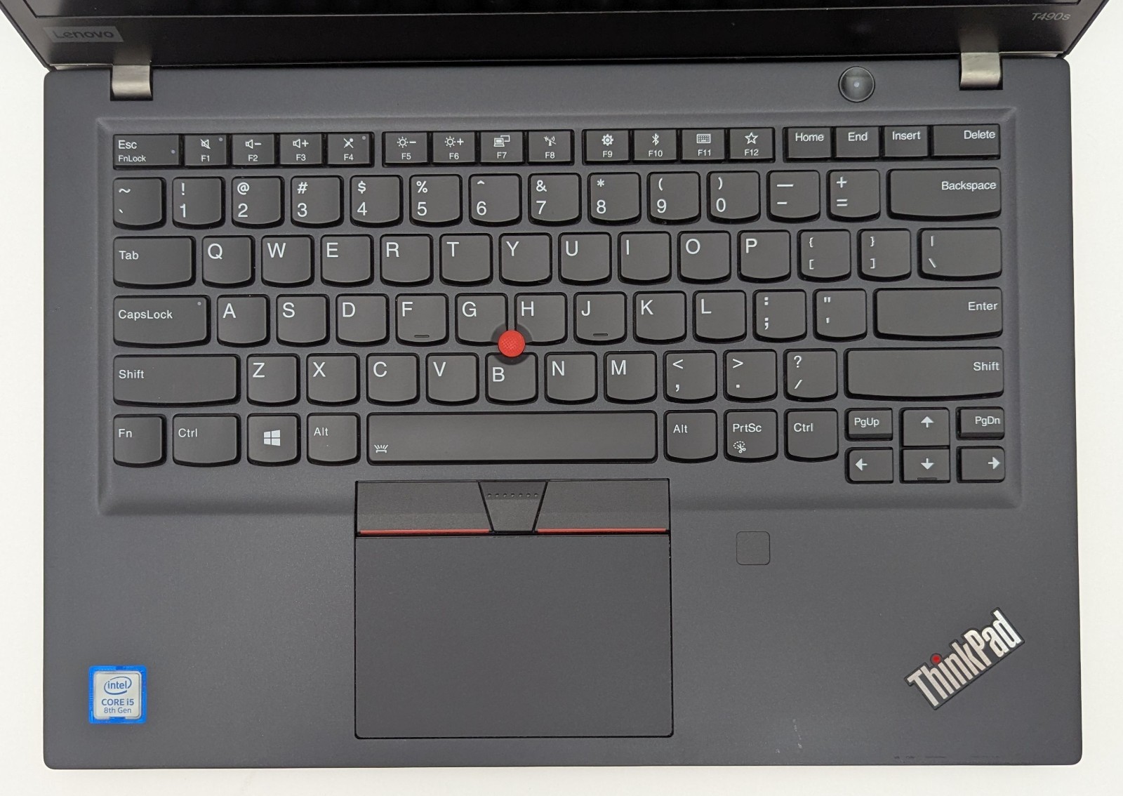 Lenovo ThinkPad T490s 14″ Laptop i5-8265U 1.60GHz 8GB RAM 256GB NVMe Windows 11