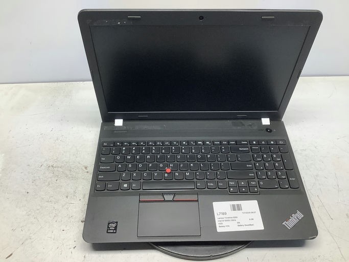 Lenovo ThinkPad E550 Intel i3-5005U 2GHz 8 GB NO HDD