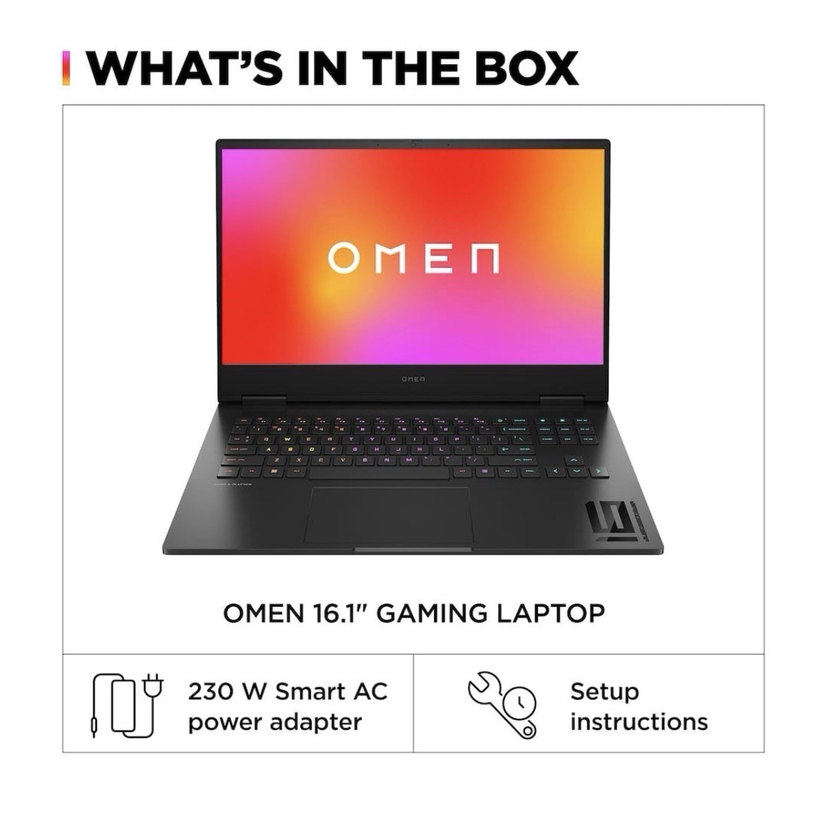 HP OMEN – 16.1″ 165Hz Full HD Gaming Laptop – Intel Core i7 13620H 2023 – 16GB