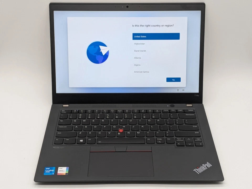 Lenovo ThinkPad T14s Gen 2 14″ FHD Touch i5-1145G7 16GB 256GB SSD Win11 Pro