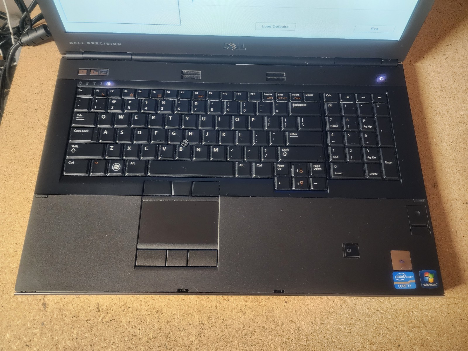 Dell Precision M6600 Laptop i7-2640M 2.8GHz 8GB RAM No HDD/OS | Parts / Repair