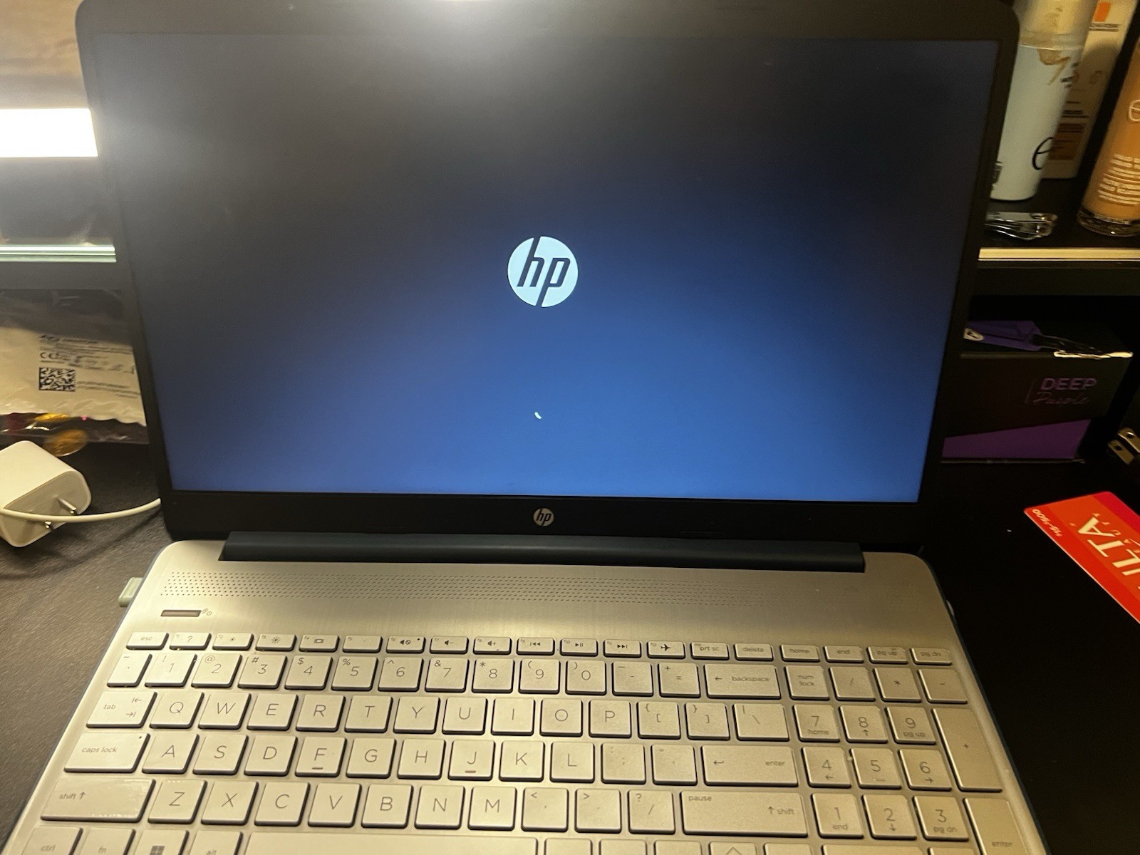 HP Blue 15.6″ Laptop Intel Iris Xe Graphics Windows Notebook PC