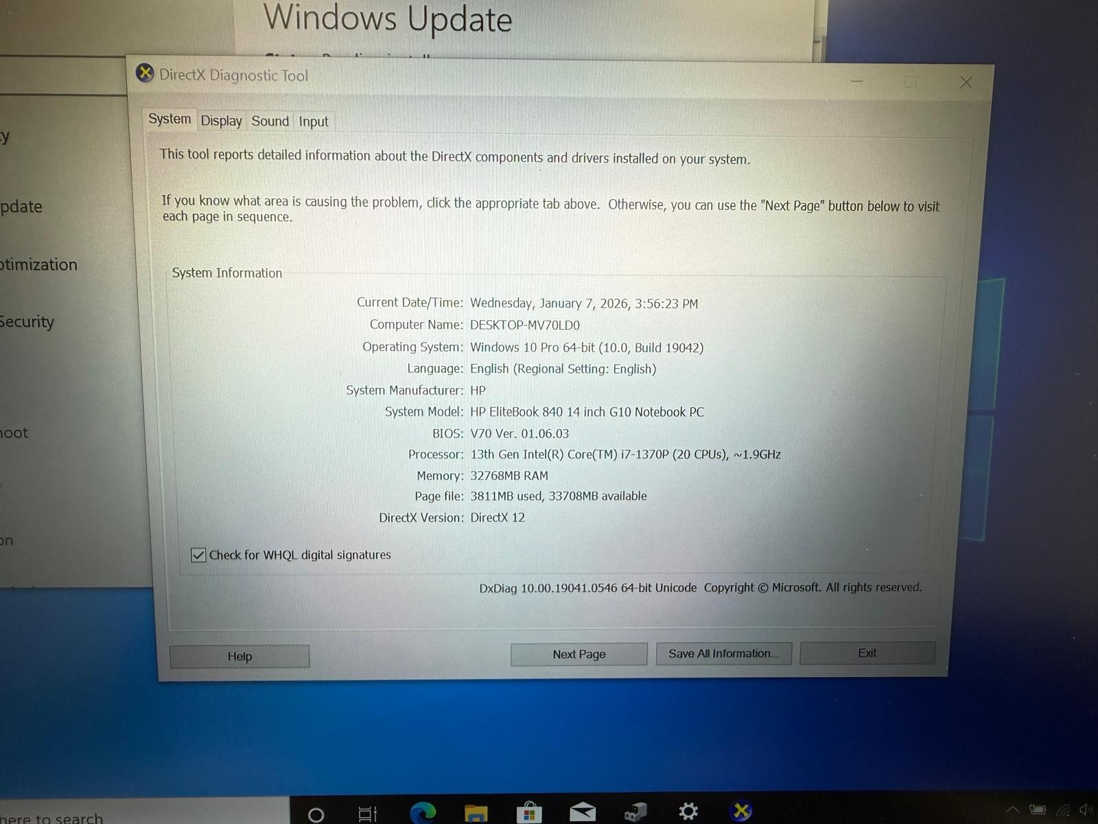 HP Elitebook 840 G10 14″ 13th Gen i7-1370P 1.90Ghz. 32GB RAM 512GB SSD