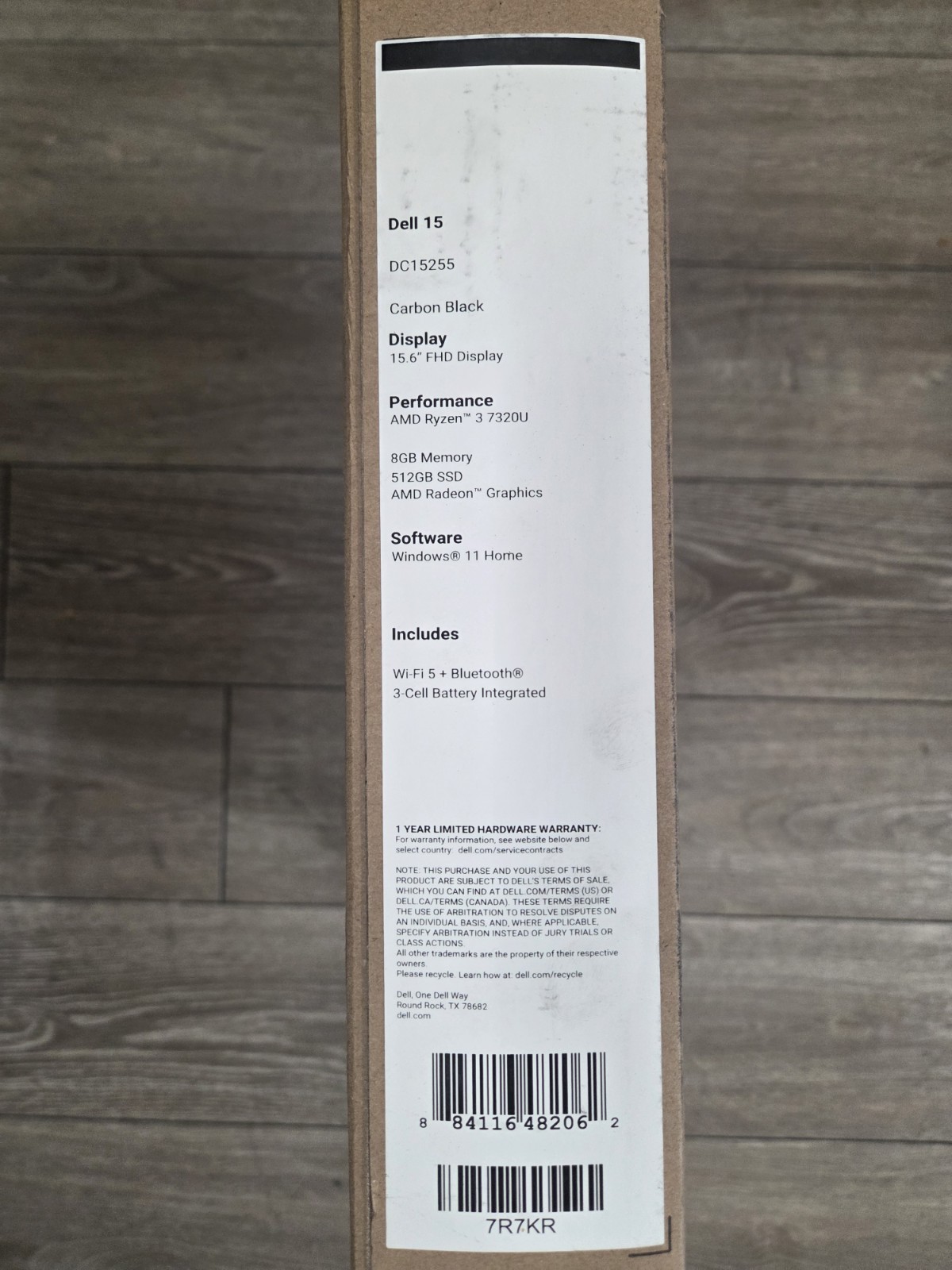 Dell Inspiron 15 DC15255 15.6″ FHD Laptop AMD Ryzen 3 7320U 8GB 512GB SSD, NEW