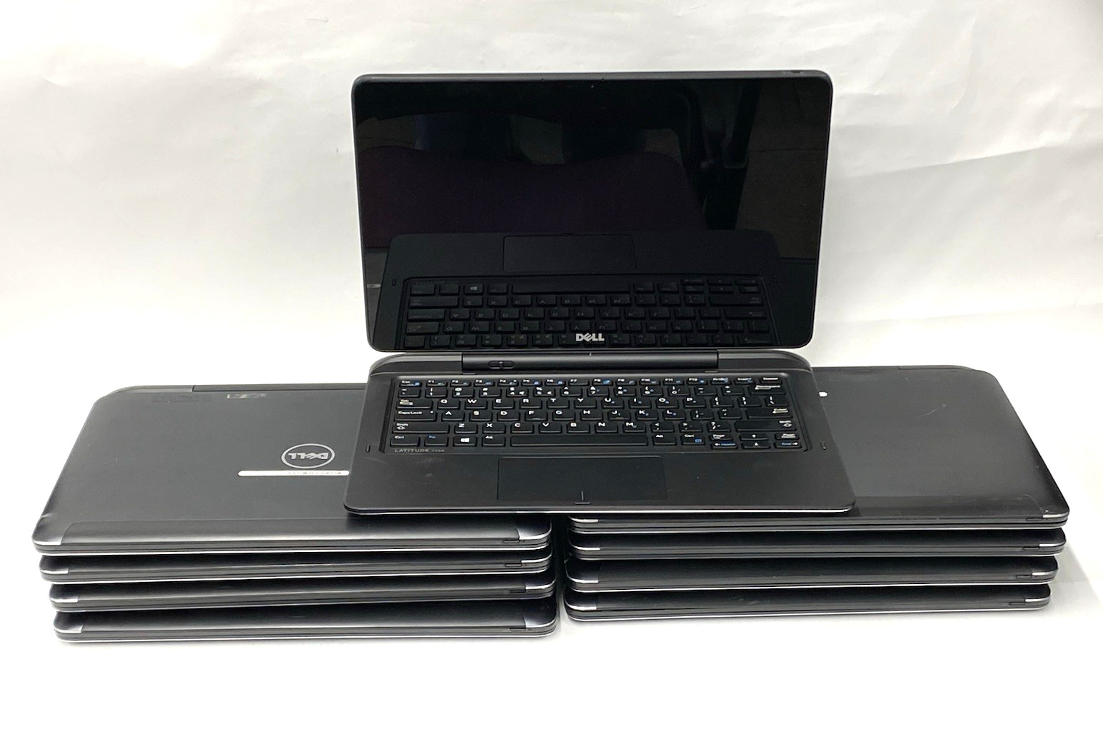Lot of (9) Dell Latitude 7350 – Touch FHD – M-5Y71 – No RAM/SSD/OS – READ