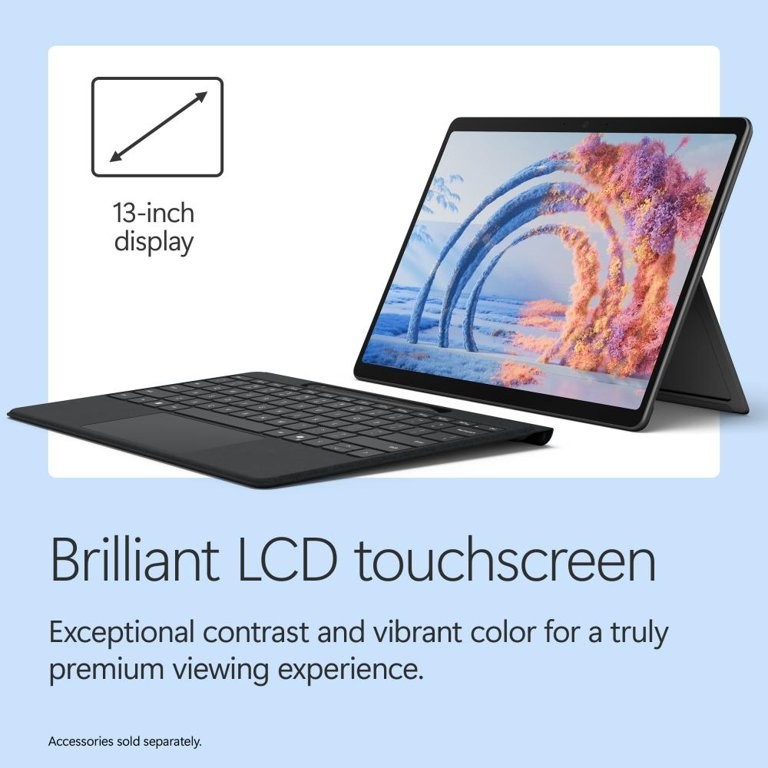 Microsoft Surface Pro 13″ Touchscreen Snapdragon X2 Plus 16GB RAM 512GB Black