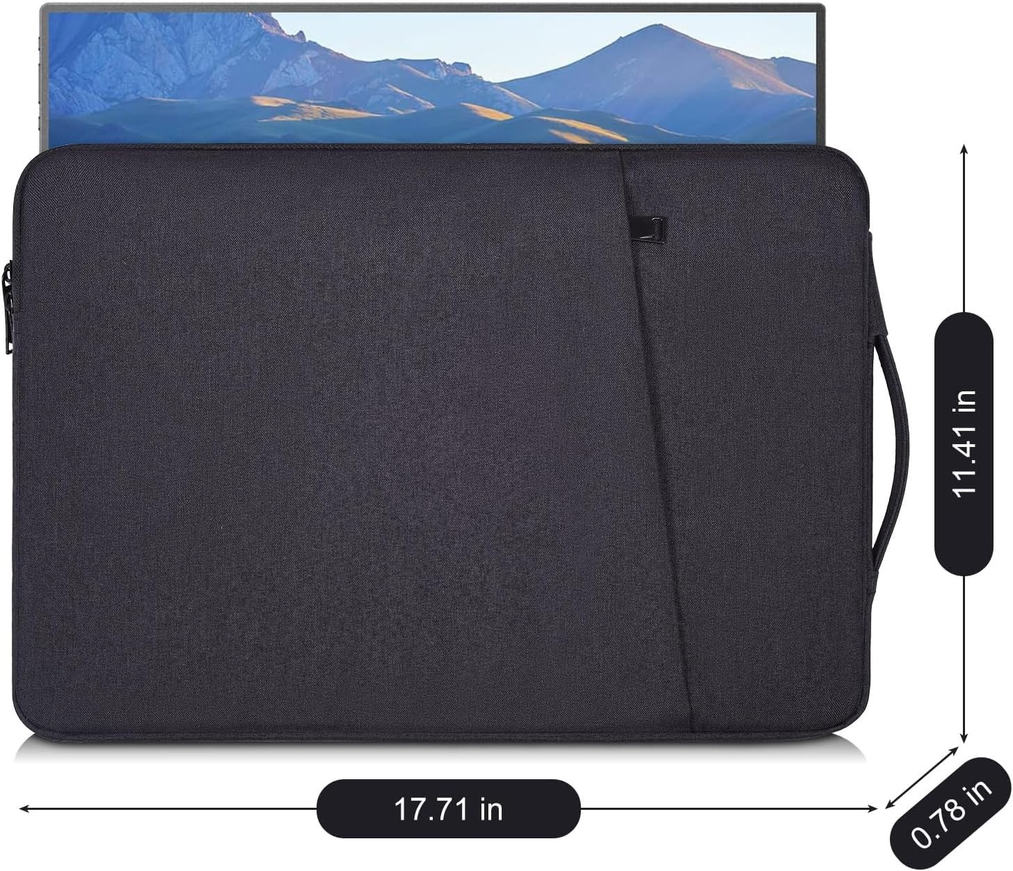 18-18.5 Inch Portable Monitor Case Sleeve for InnoView aimuonos Ingnok Motyeowe