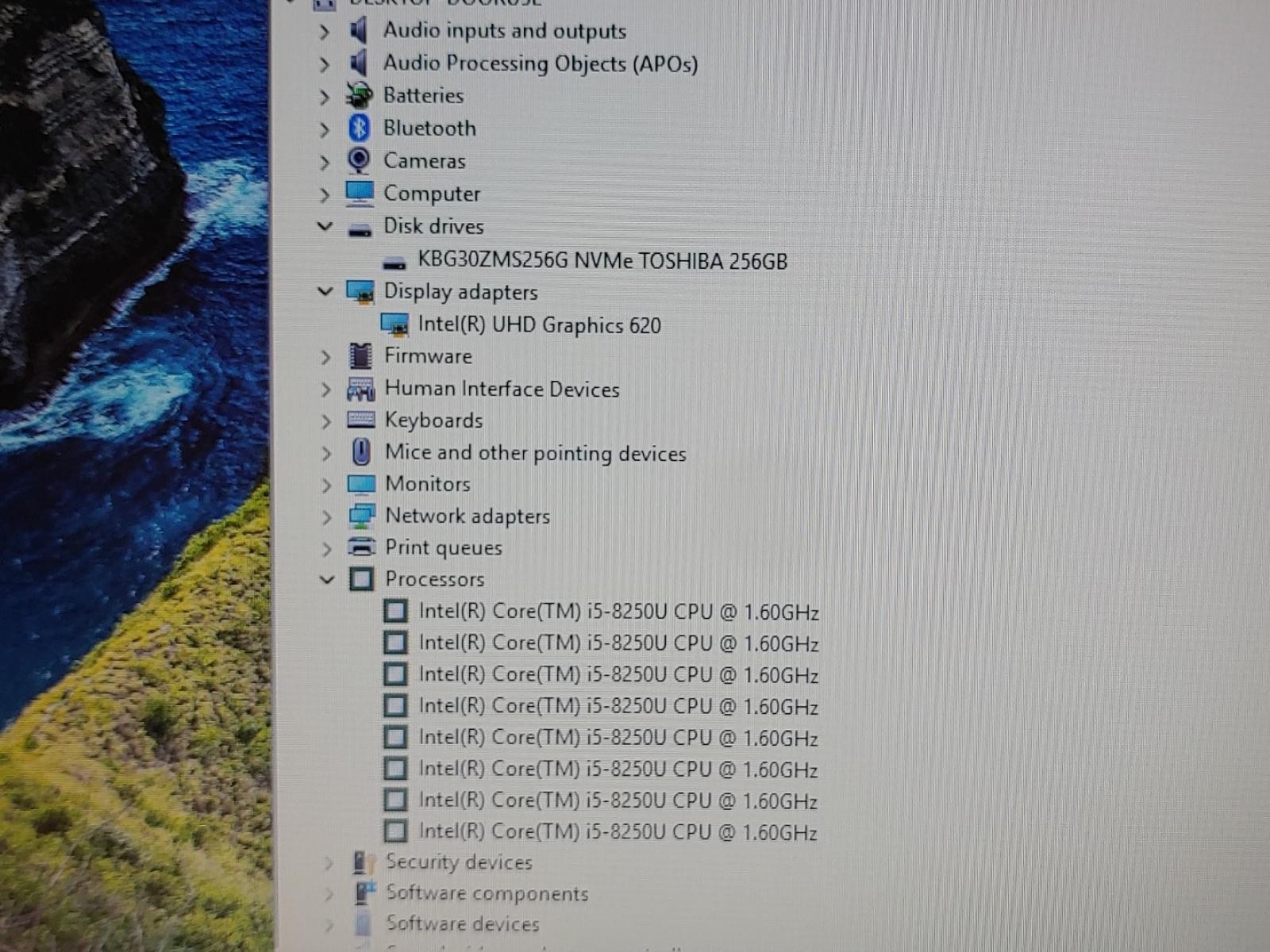 Dell Latitude 3300 13.3″ Intel i5-8250U 8GB 256GB SSD Win11Pro **NO BATT/NO AC**
