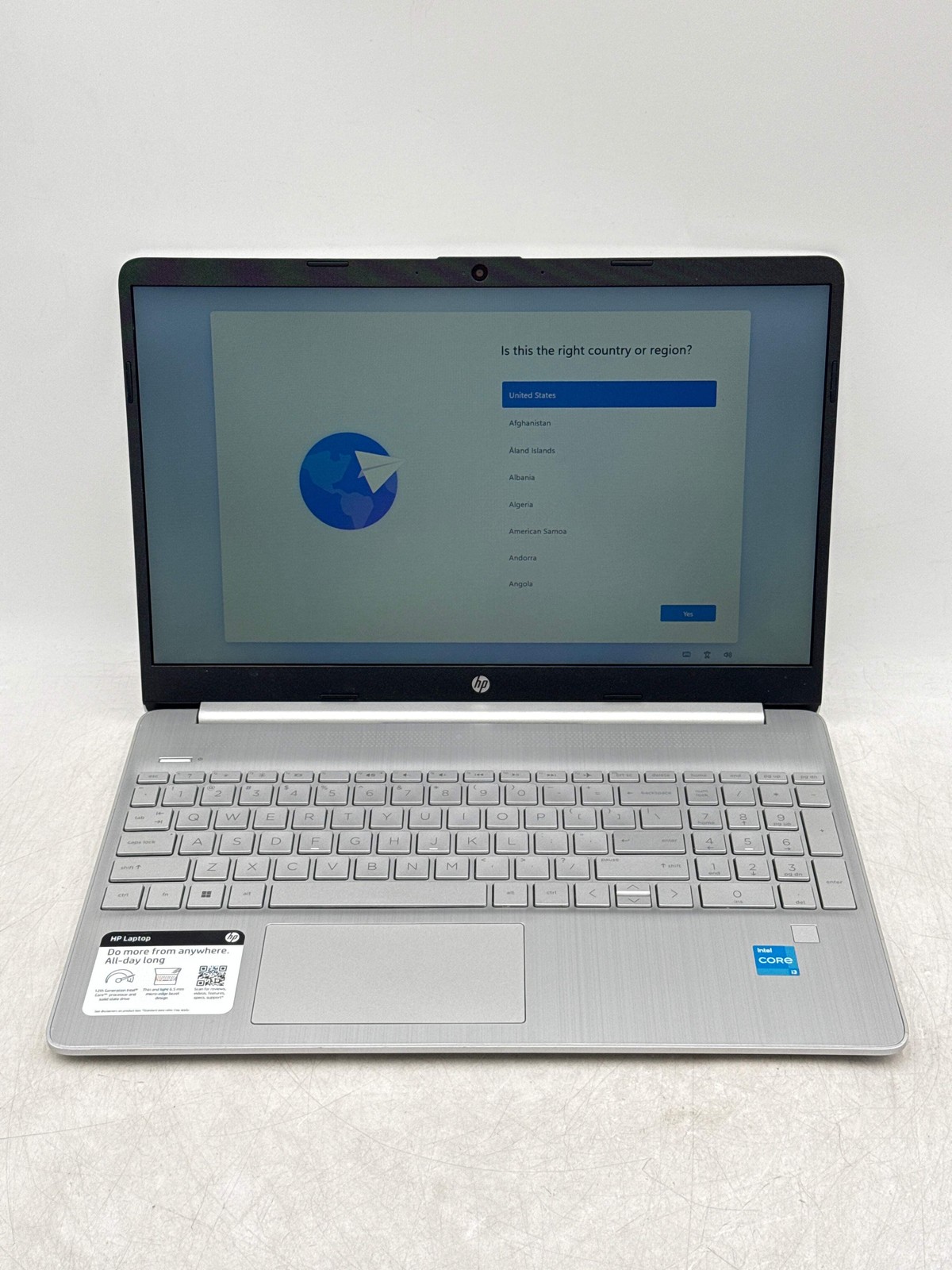 HP 15-dy5023st 15.6″ FHD i3-1215U 1.2GHz 8GB RAM 256GB SSD
