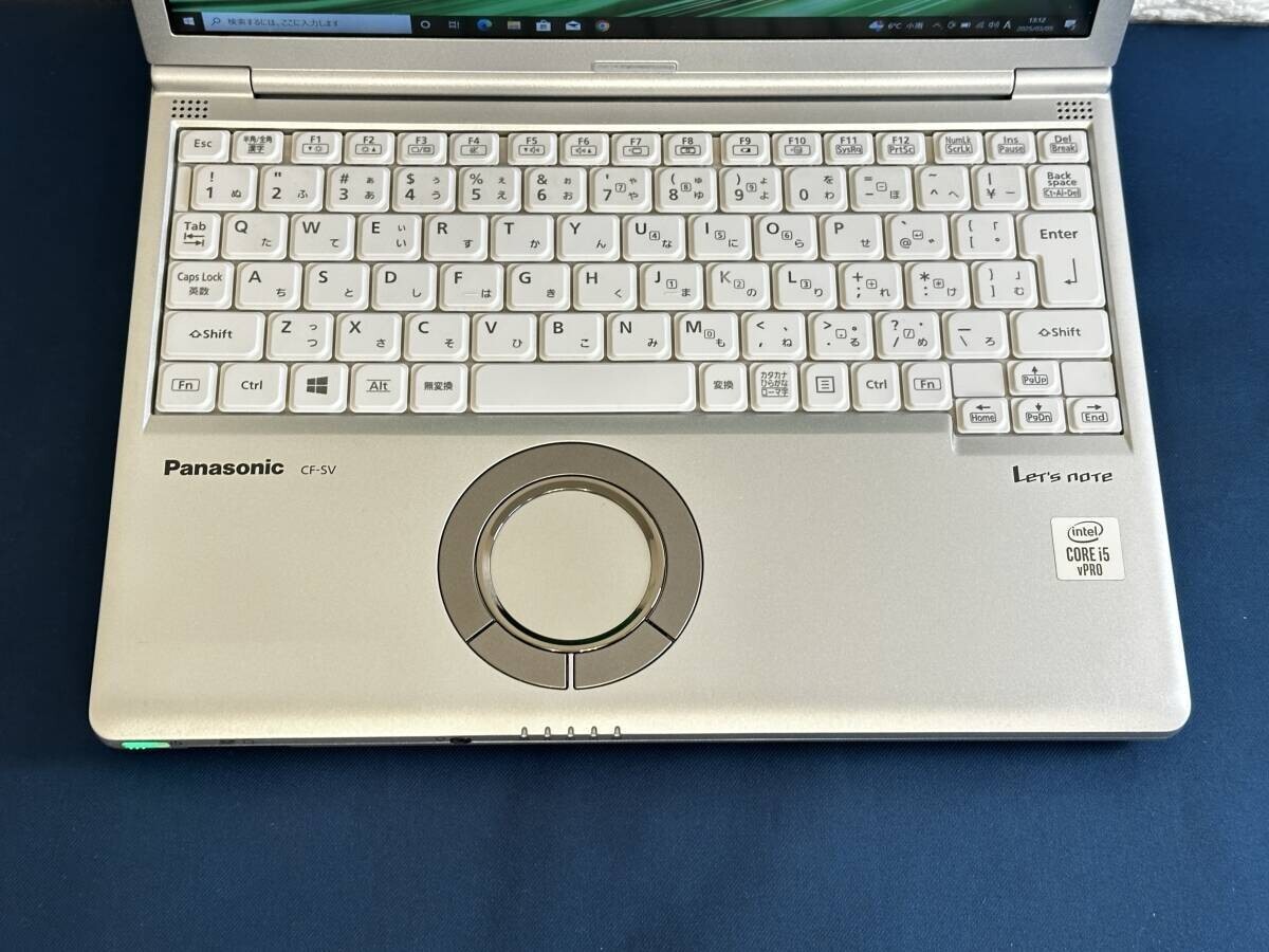 Panasonic Let’s note CF-SV9 10th Generation Core i5 SSD 512GB 16GB Used w/ AC