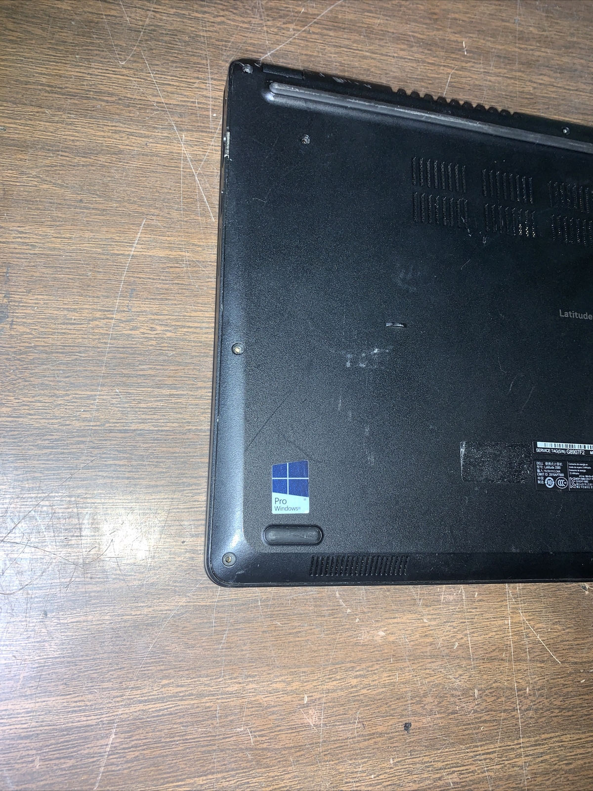 DELL LATITUDE 3580 INTEL CORE I5-7200U 2.50GHZ 8GB RAM **NO HD/ NO CADDIE